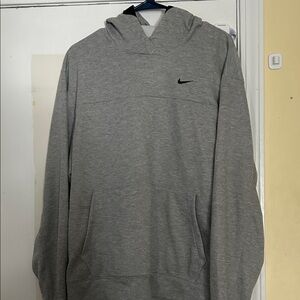 Nike Men's Gray Hoodie